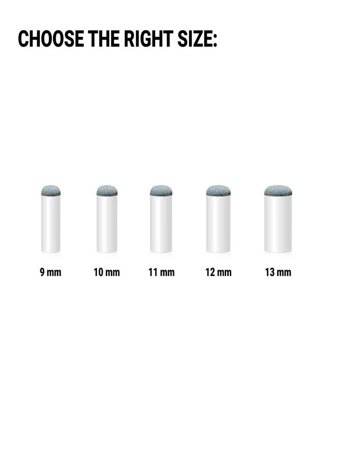 JBB Pool and Snooker Slip on Cap Tip in 12 mm Size (Pack of 10 Pcs) - Image 5